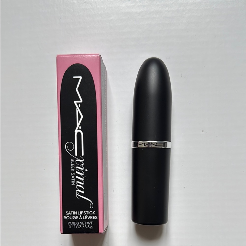 MAC Cosmetics MACximal Satin Lipstick in Pink Peppermint